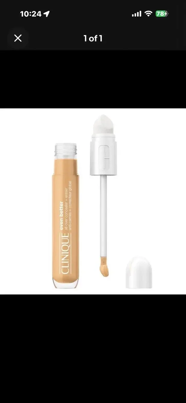 Clinique Even Better All Over Concealer + Eraser WN48 Oat 0.2 Fl Oz